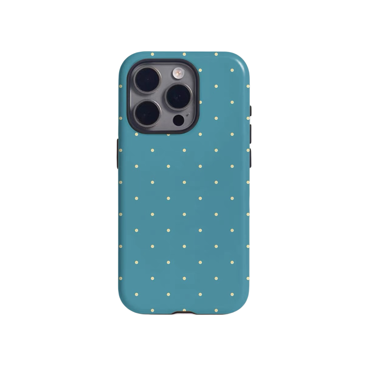 Retro Blue iPhone Case
